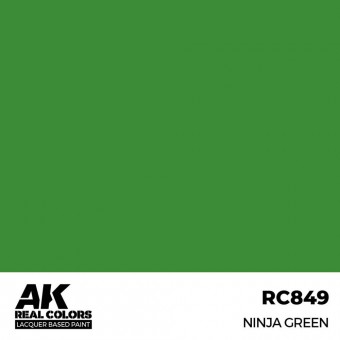 AK Interactive RC849 Ninja Green 17 ml.