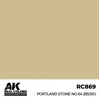 AK Interactive RC869 Portland Stone No.64 (BS381) 17 ml.