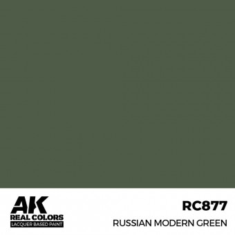 AK Interactive RC877 Russian Modern Green 17 ml.