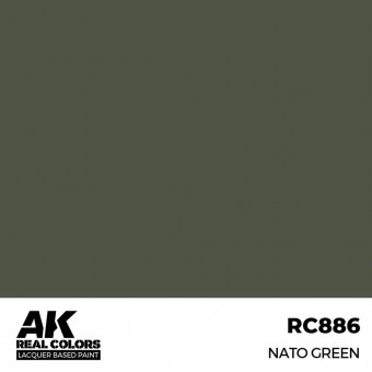 AK Interactive RC886 NATO Green 17 ml.