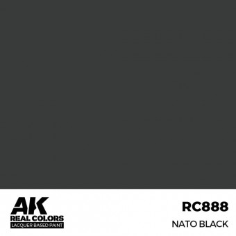AK Interactive RC888 NATO Black 17 ml.
