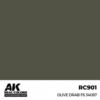 AK Interactive RC901 Olive Drab FS 34087 17 ml.