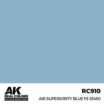 AK Interactive RC910 Air Superiority Blue FS 35450 17 ml.