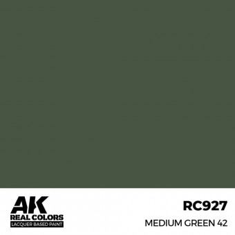 AK Interactive RC927 Medium Green 42 17 ml.