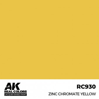 AK Interactive RC930 Zinc Chromate Yellow 17 ml.