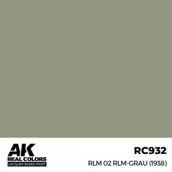 AK Interactive RC932 RLM 02 RLM-GRAU (1938) 17 ml.
