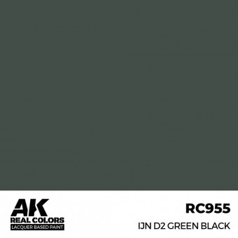 AK Interactive RC955 IJN D2 Green Black 17 ml.
