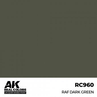 AK Interactive RC960 RAF Dark Green 17 ml.