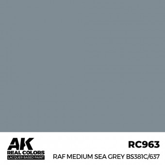 AK Interactive RC963 RAF Medium Sea Grey BS381C/637 17 ml.