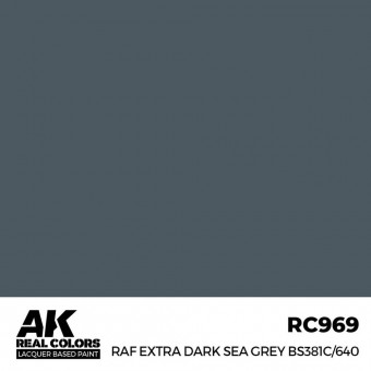 AK Interactive RC969 RAF Extra Dark Sea Grey BS381C/640 17 ml.