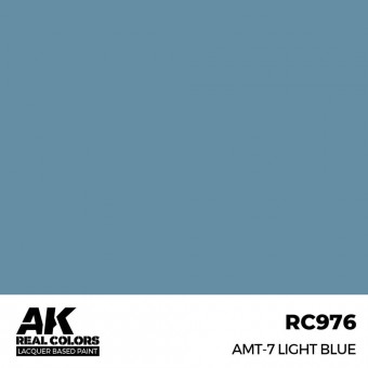 AK Interactive RC976 AMT-7 Light Blue 17 ml.