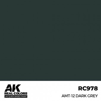 AK Interactive RC978 AMT-12 Dark Grey 17 ml.