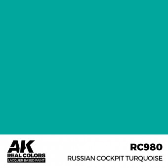 AK Interactive RC980 Russian Cockpit Torquoise 17ml.