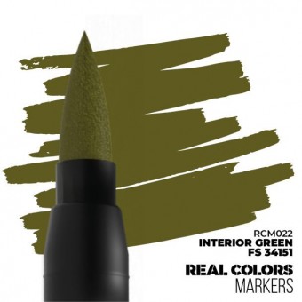 AK Interactive RCM022 INTERIOR GREEN FS 34151