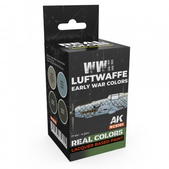 AK Interactive RCS101 WWII Luftwaffe Early War Colors SET