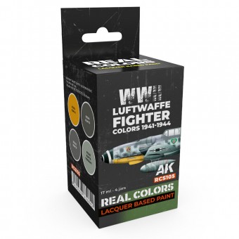 AK Interactive RCS105 Luftwaffe Fighter Colors 1941-1944 SET