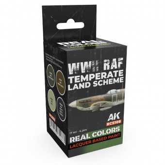 AK Interactive RCS108 WWII RAF Temperate Land Scheme SET