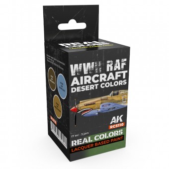 AK Interactive RCS110 WWII RAF Aircraft Desert Colors SET