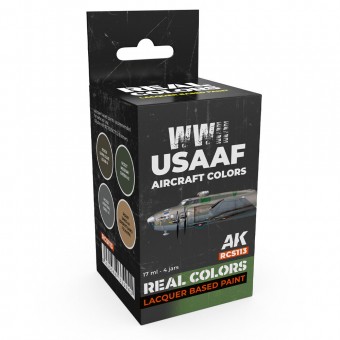AK Interactive RCS113 WWII USAAF Aircraft Colors SET