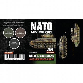 AK Interactive RCS131 NATO AFV Colors SET