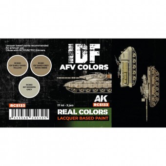 AK Interactive RCS133 IDF AFV Colors SET