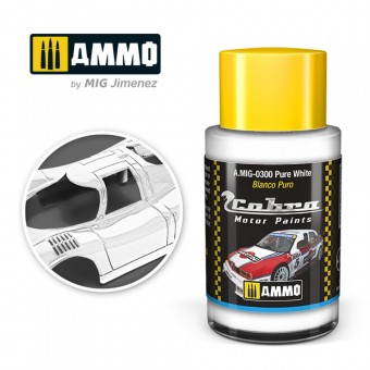 AMMO A.MIG-0300 COBRA MOTOR Pure White