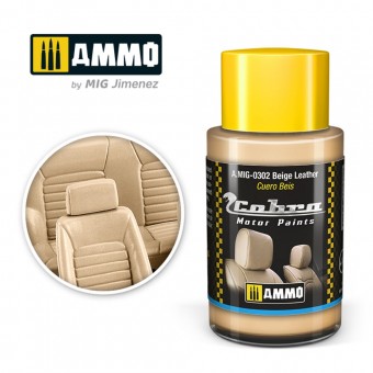 AMMO A.MIG-0302 COBRA MOTOR Beige Leather