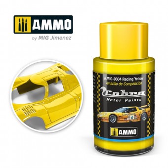 AMMO A.MIG-0304 COBRA MOTOR Racing Yellow