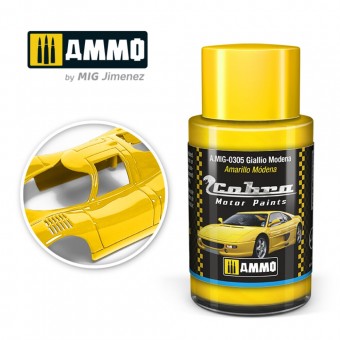 AMMO A.MIG-0305 COBRA MOTOR Giallo Modena