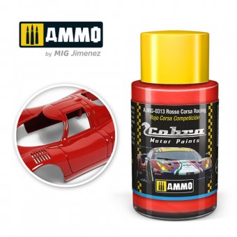 AMMO A.MIG-0313 COBRA MOTOR Rosso Corsa Racing