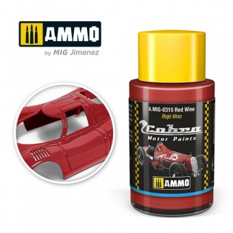 AMMO A.MIG-0315 COBRA MOTOR Red Wine