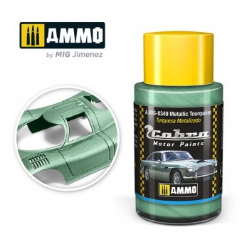 AMMO A.MIG-0349 COBRA MOTOR Metallic Tourquoise