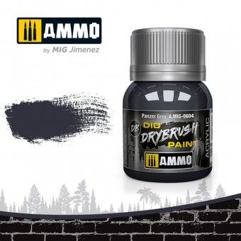 AMMO A.MIG-0604 DRYBRUSH Panzer Grey