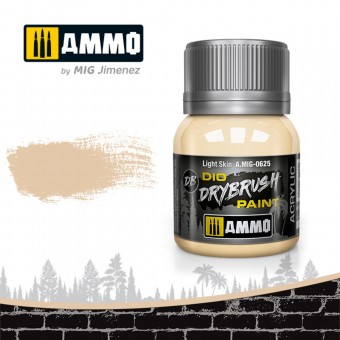 AMMO A.MIG-0625 DRYBRUSH Light Skin