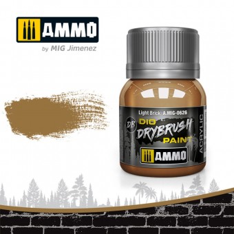 AMMO A.MIG-0626 DRYBRUSH Light Brick