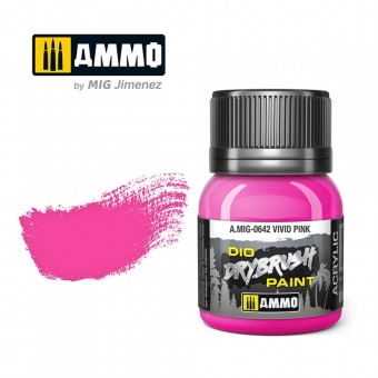 AMMO A.MIG-0642 DRYBRUSH Vivid Pink