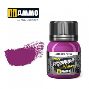 AMMO A.MIG-0645 DRYBRUSH Purple