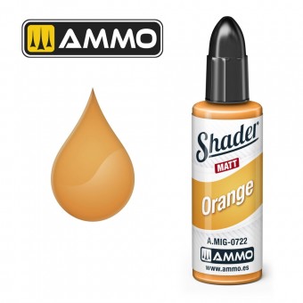 AMMO A.MIG-0722 MATT SHADER Orange