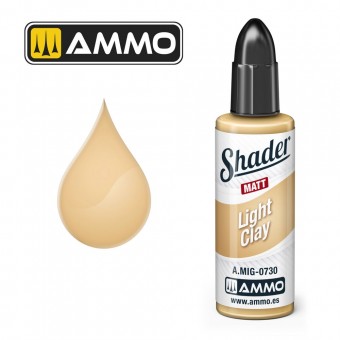 AMMO A.MIG-0730 MATT SHADER Light Clay
