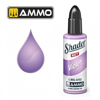 AMMO A.MIG-0752 MATT SHADER Violet