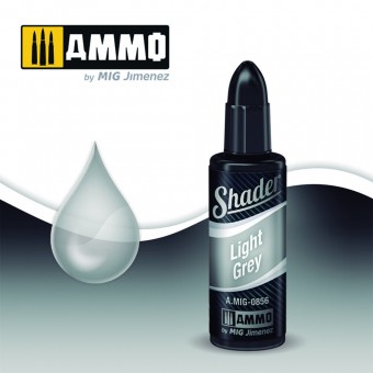 AMMO A.MIG-0856 SHADER Light Grey