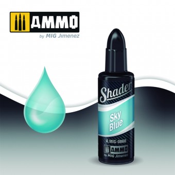 AMMO A.MIG-0860 SHADER Sky Blue