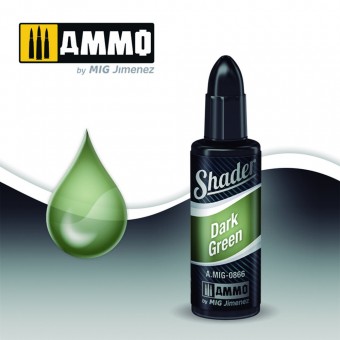 AMMO A.MIG-0866 SHADER Dark Green