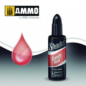 AMMO A.MIG-0868 SHADER Candy Red
