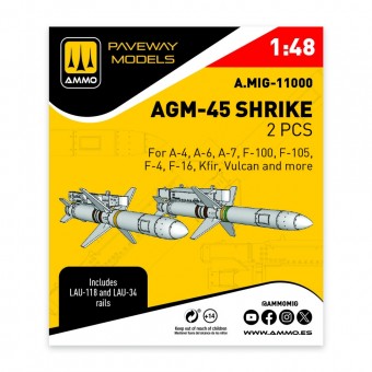 AMMO A.MIG-11000 AGM-45 Shrike (2 pcs) 1:48