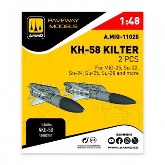 AMMO A.MIG-11025 KH-58 Kilter (2 pcs) 1:48