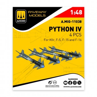 AMMO A.MIG-11038 Python IV (4 pcs) 1:48
