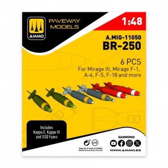 AMMO A.MIG-11050 BP-250 (6 pcs) 1:48