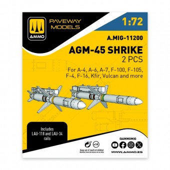 AMMO A.MIG-11200 AGM-45 Shrike (2 pcs) 1:72
