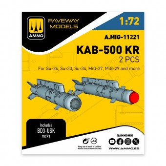 AMMO A.MIG-11221 KAB-500 KR (2 pcs) 1:72